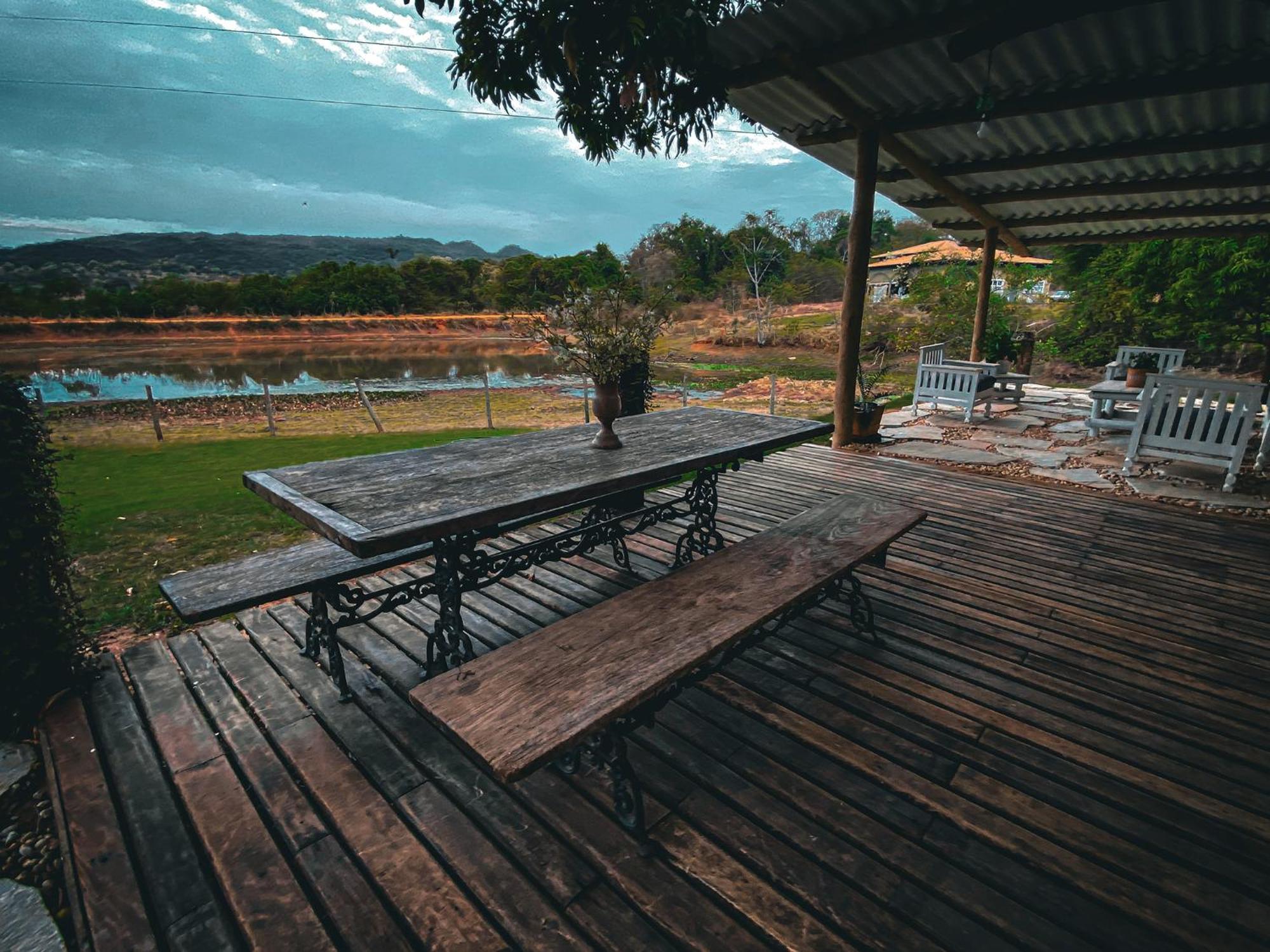 Ranchos 30 Hotel Fazenda Hidrolandia  Eksteriør billede